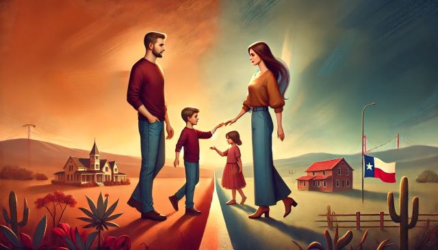 Image representing co-parenting in Texas.